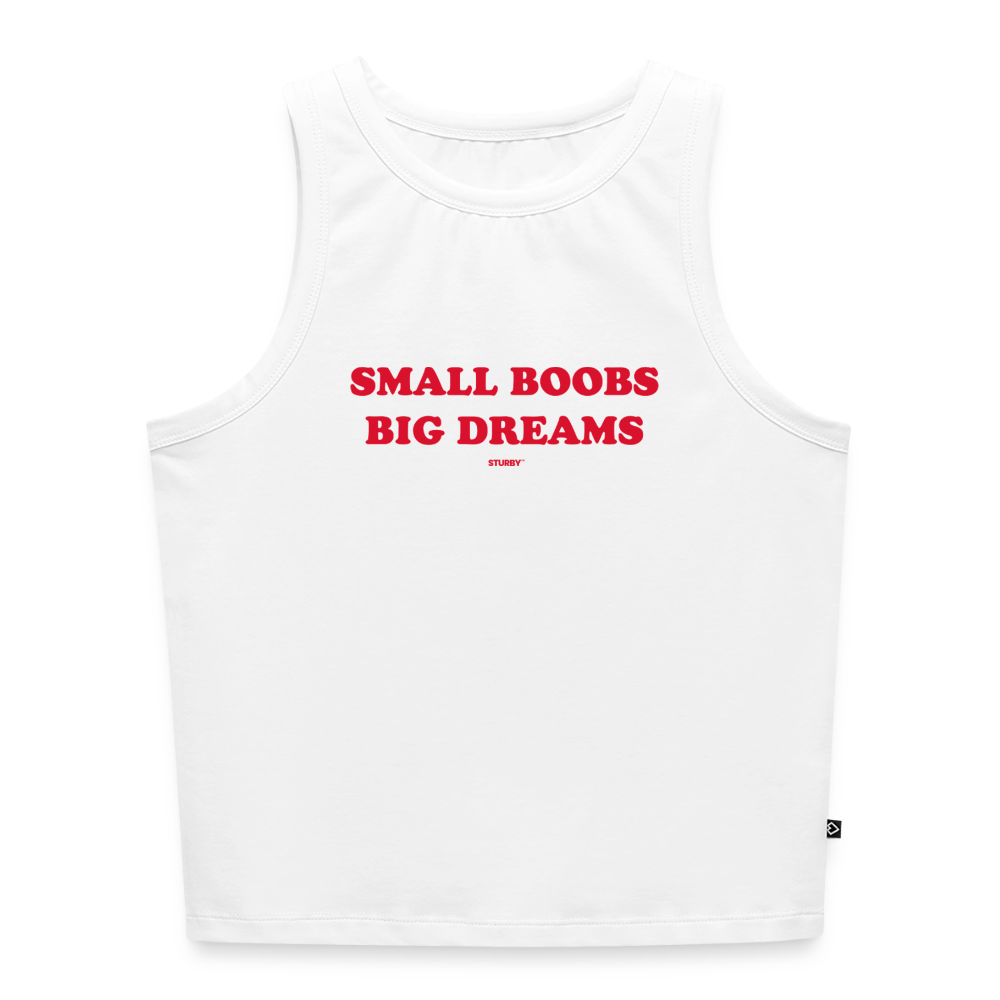 SMALL BOOBS BIG DREAMS - Weiß
