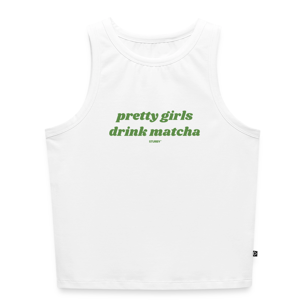 PRETTY GIRLS DRINK MATCHA 2 - Weiß
