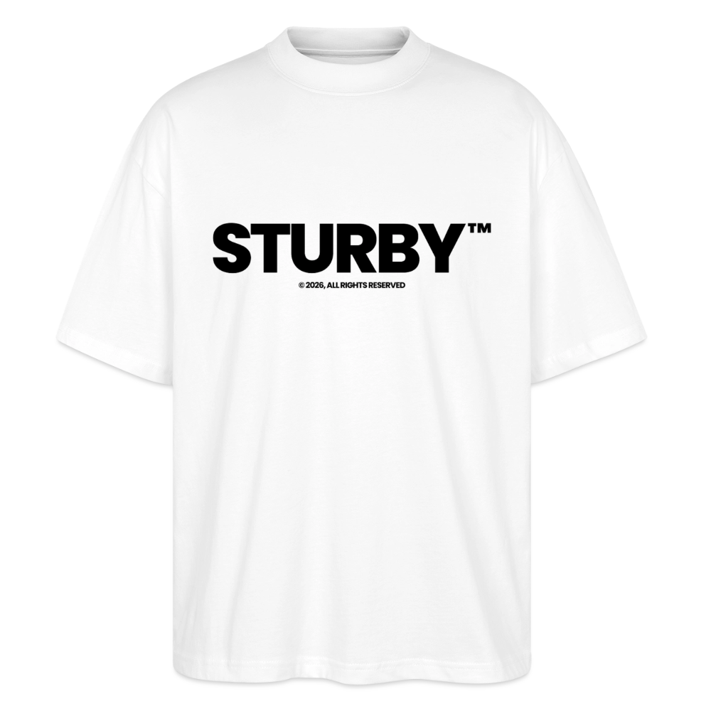 STURBY™ Basic - Oversized T-shirt - Weiß
