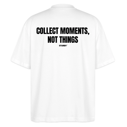 COLLECT MOMENTS, NOT THINGS (neu) - Weiß