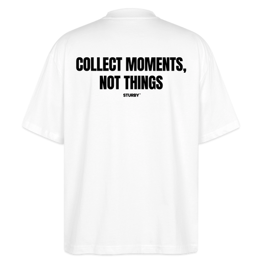 COLLECT MOMENTS, NOT THINGS (neu) - Weiß