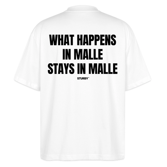 WHAT HAPPENS IN MALLE STAYS IN MALLE - Weiß