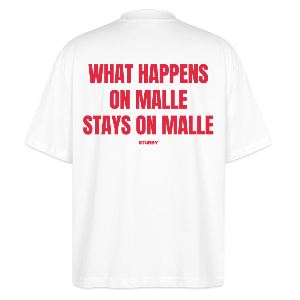 WHAT HAPPENS ON MALLE STAYS ON MALLE - Weiß
