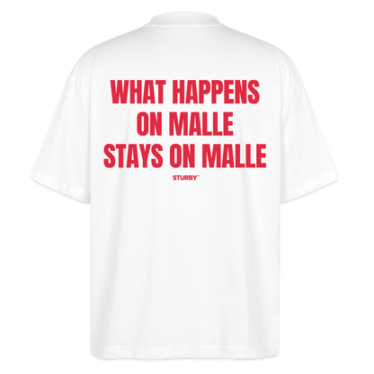 WHAT HAPPENS ON MALLE STAYS ON MALLE - Weiß
