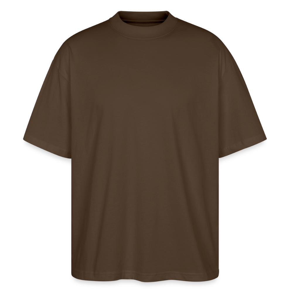 Basic Oversized Tee - Dunkelbraun