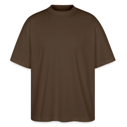 Basic Oversized Tee - Dunkelbraun