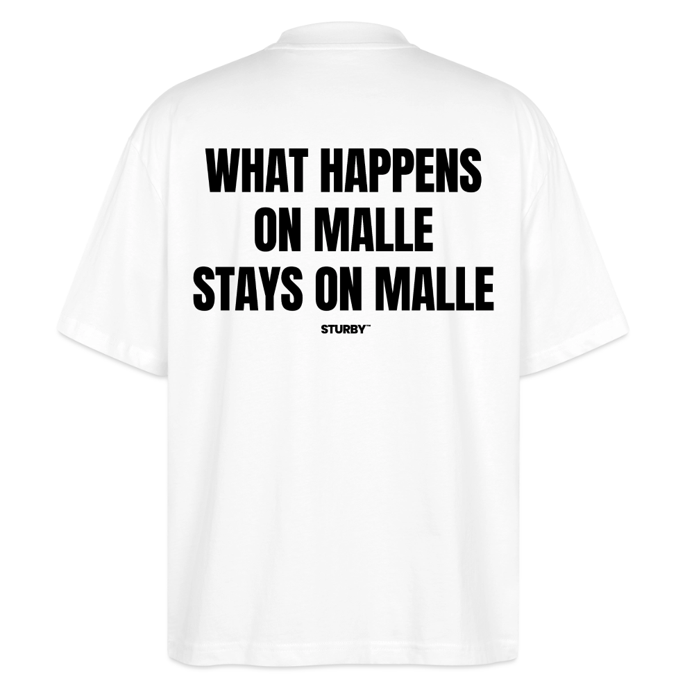 WHAT HAPPENS ON MALLE STAYS ON MALLE - Weiß