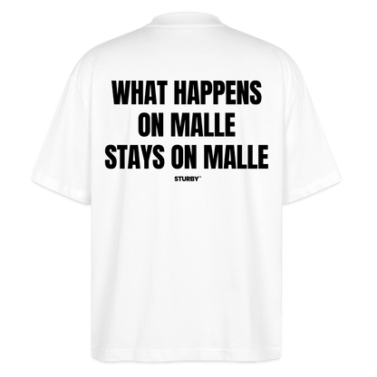 WHAT HAPPENS ON MALLE STAYS ON MALLE - Weiß