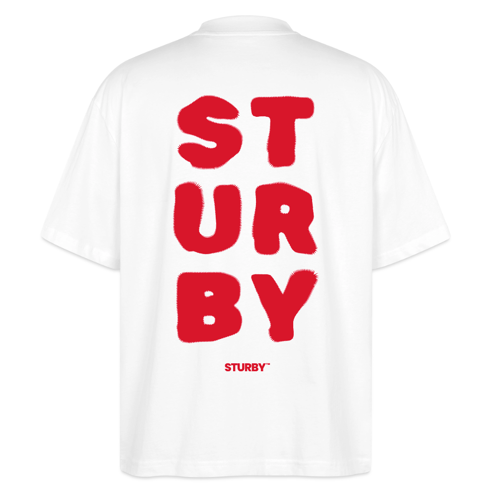 STURBY™ Fuzzy Logo - Weiß