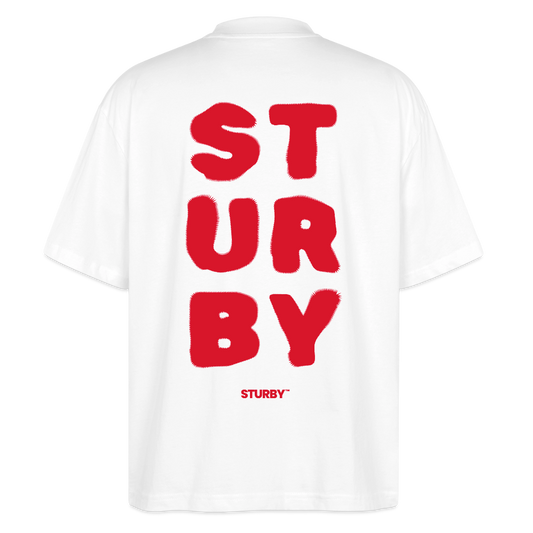 STURBY™ Fuzzy Logo - Weiß