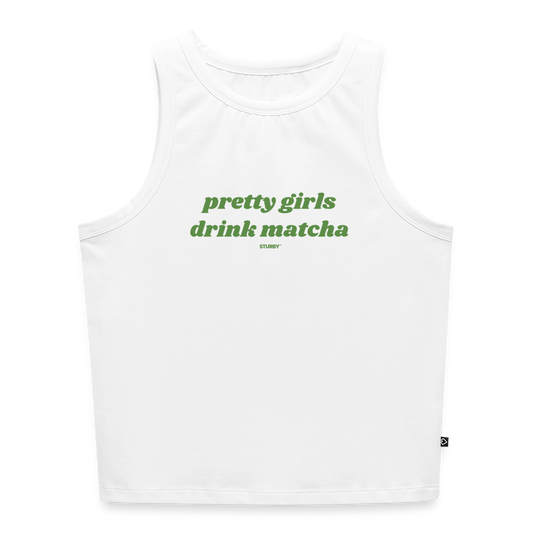 PRETTY GIRLS DRINK MATCHA 2 - Weiß
