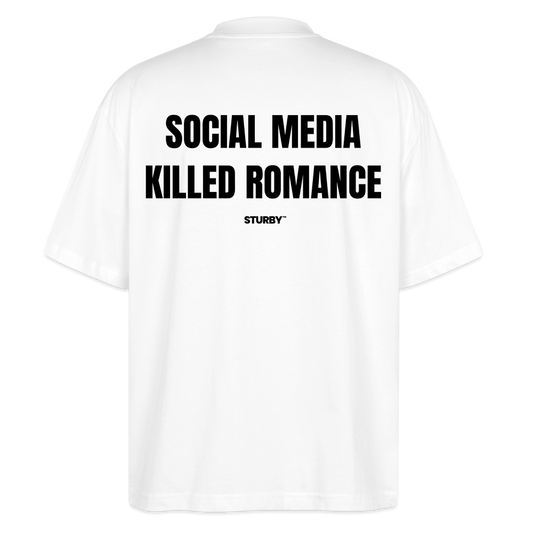 Social Media Killed Romance (weiß) - Weiß