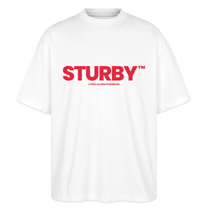 STURBY™ Basic - Oversized T-shirt - Weiß