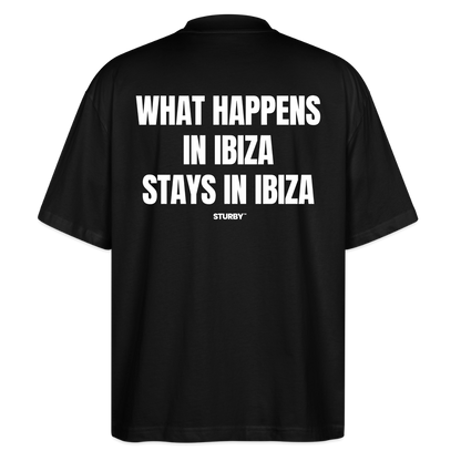 WHAT HAPPENS IN IBIZA STAYS IN IBIZA - Schwarz