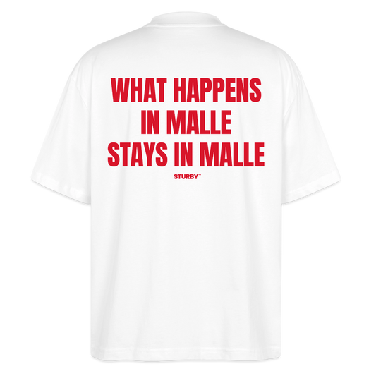 WHAT HAPPENS IN MALLE STAYS IN MALLE - Weiß